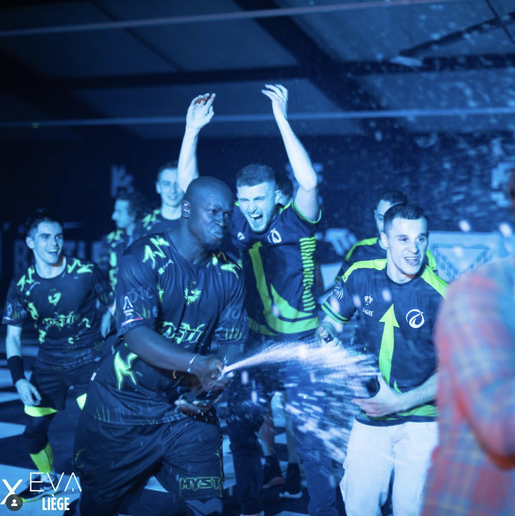 WIRE_FPS celebrating tournament success